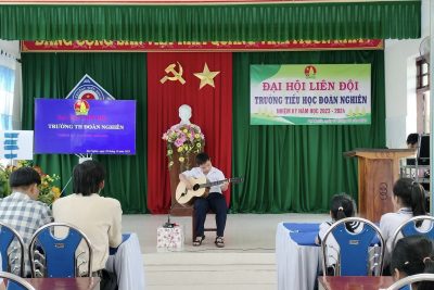 Liên đội trường TH Đoàn Nghiên tổ chức Đại hội liên đội nhiệm kỳ năm học 2023-2024